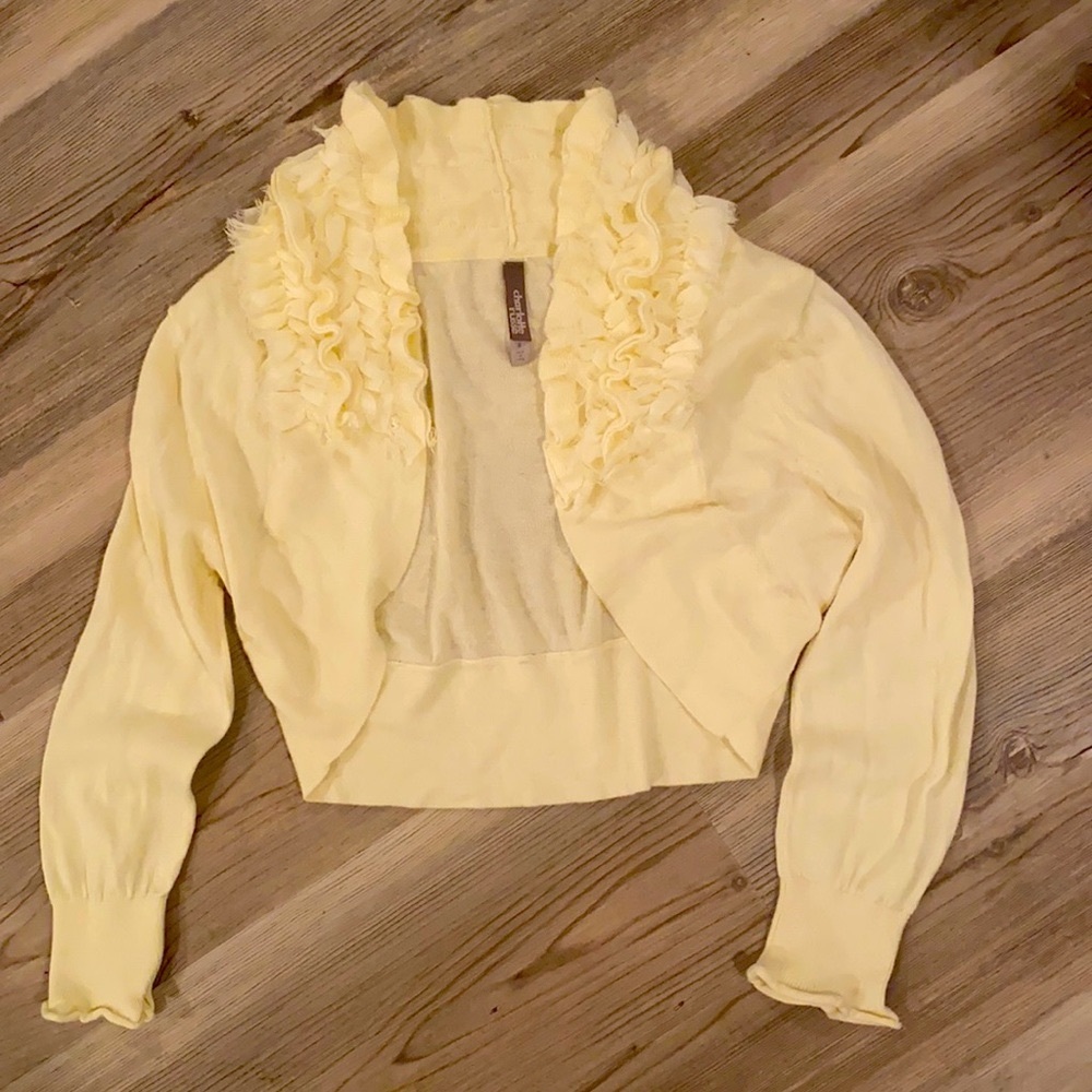 Charlotte Russe crop cardigan sweaters.  Size S